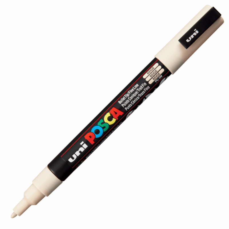 UNİ-BALL PC-3M POSCA SU BAZLI MARKER BEJ 0.9 (Best)