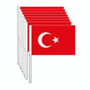VATAN BÜYÜK ÇITALI KAĞIT TÜRK BAYRAK 40 LI VT803 (Best)