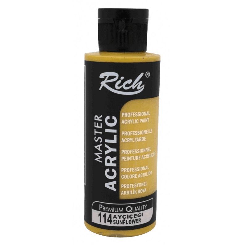 RICH AKRİLİK BOYA 114 AYÇİÇEĞİ 120 cc (Best)