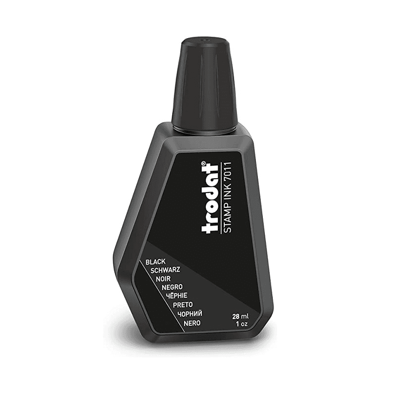 TRODAT 7011 SİYAH ISTAMPA MÜREKKEBİ 28 ML (Best)