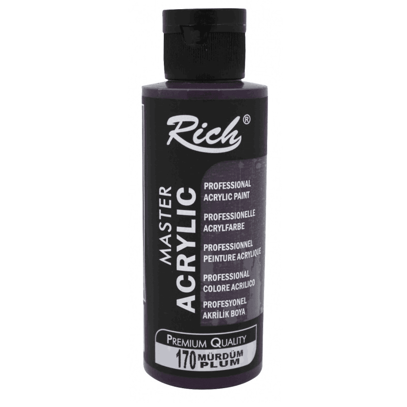 RICH AKRİLİK BOYA 170 MÜRDÜM 120 cc (Best)