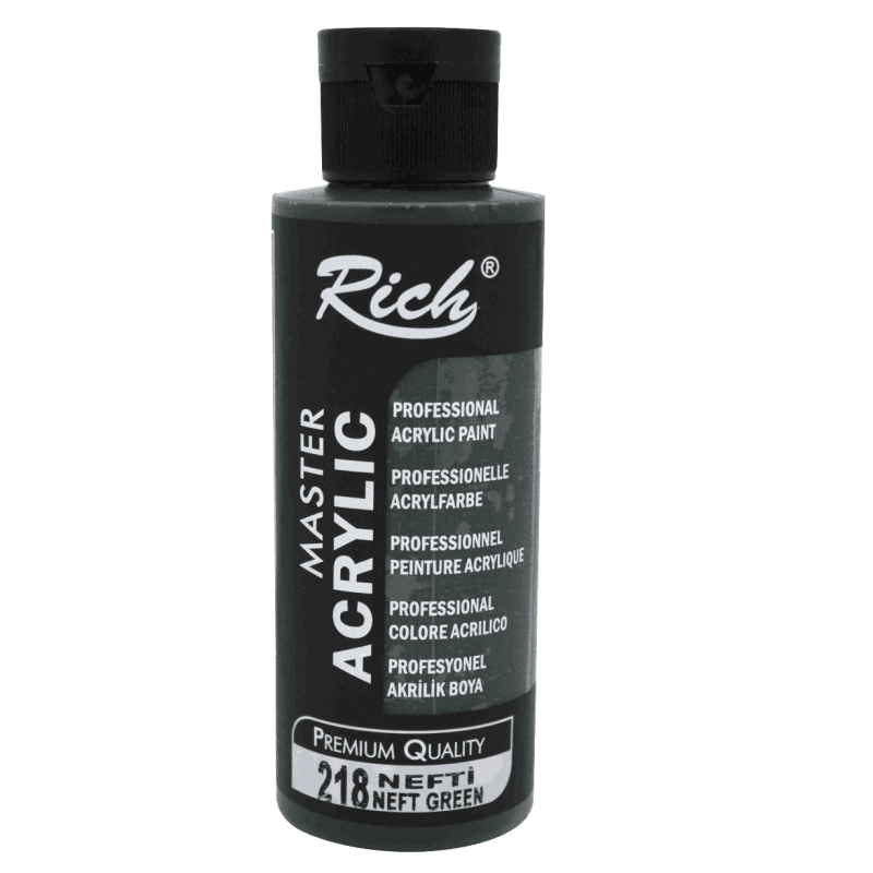RICH AKRİLİK BOYA 218 NEFTİ 120 cc (Best)