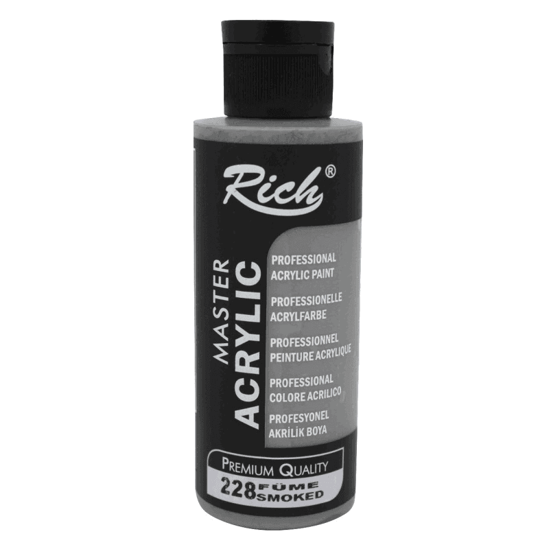 RICH AKRİLİK BOYA 228 FÜME 120 cc (Best)