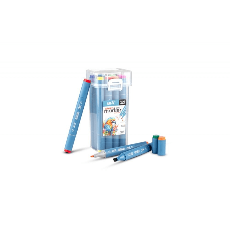 RICH ART-X SKETCH MARKER DUO SET 12 Lİ 18046 (Best)