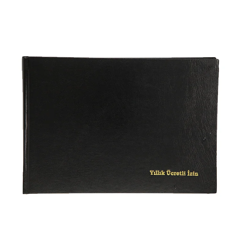 DİLMAN YILLIK İZİN DEFTERİ 96 YP. 20x28 CİLTLİ