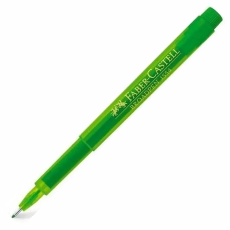 FABER 1554 BROADPEN AÇIK YEŞİL KALEM 155466