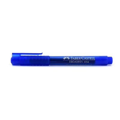 FABER 1554 BROADPEN MAVİ KALEM 155451 (Best)