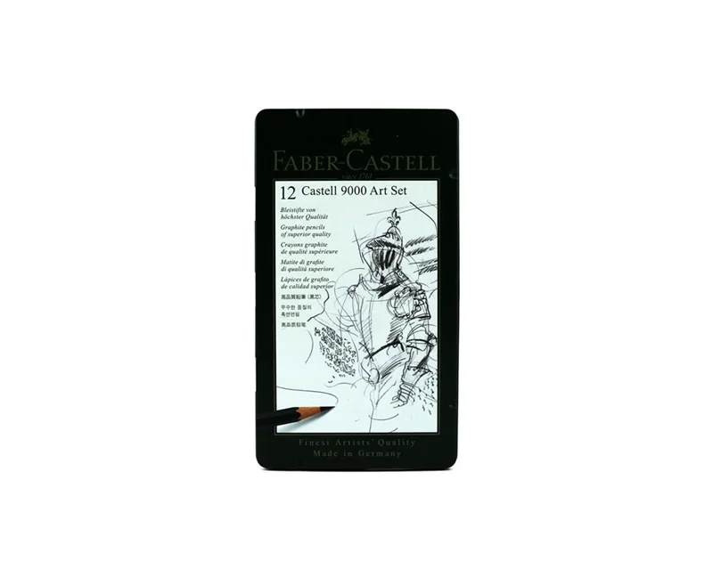 FABER 9000 (8B-2H ) DESİNG KURŞUN KALEM SET 119065