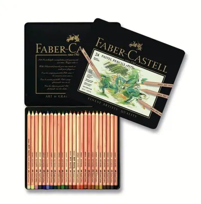 FABER PITT 24 RENK PASTEL BOYA 112124