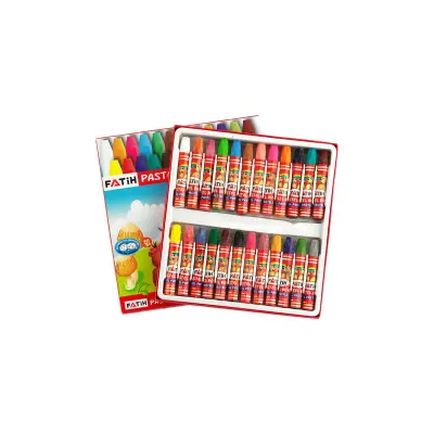FATİH 24 RENK PASTEL BOYA KING SIZE 50340 (Best)