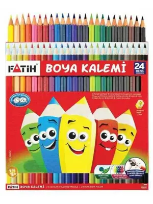 FATİH 24 RENK TAM BOY KURU BOYA 33225