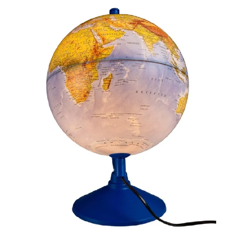 GÜRBÜZ 41301 IŞIKLI KÜRE FİZİKİ+SİYASİ 30 cm
