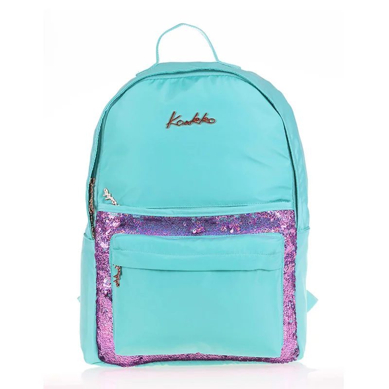 KAUKKO K1541 MAGICAL SIRT ÇANTASI PULLU MINT