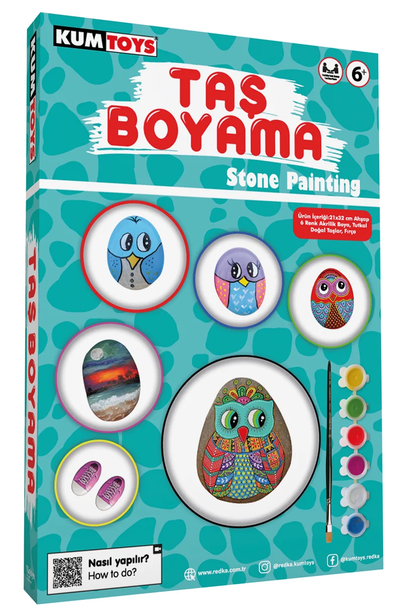 KUMTOYS TAŞ BOYAMA KM5307