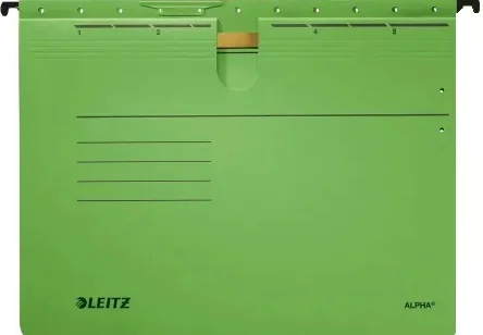 LEITZ 1984-55 YEŞİL TELLİ ASKILI DOSYA