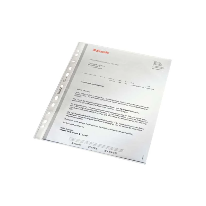 LEITZ A4 POŞET DOSYA 4796 100 LÜ