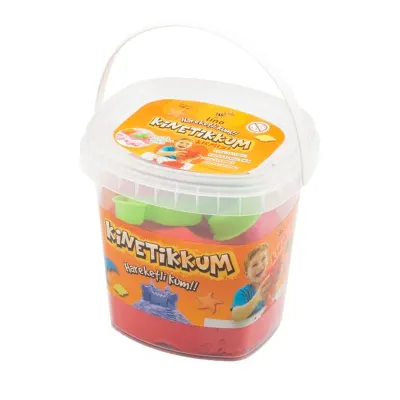 LINO LN-500KR KİNETİK KUM KIRMIZI 500 GR KALIPLI