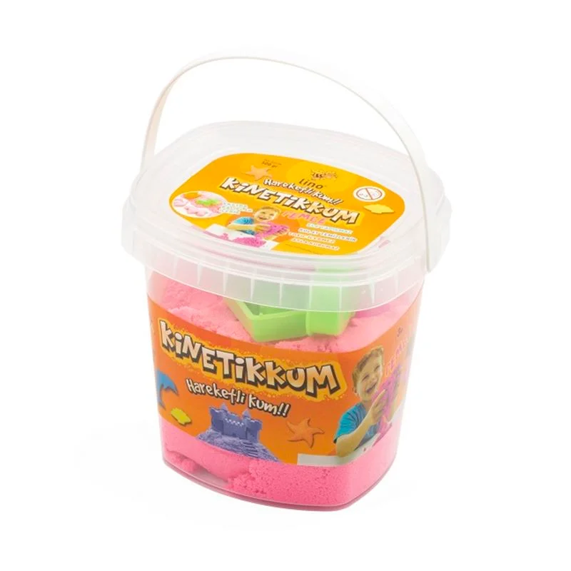 LINO LN-500P KİNETİK KUM PEMBE 500 GR KALIPLI