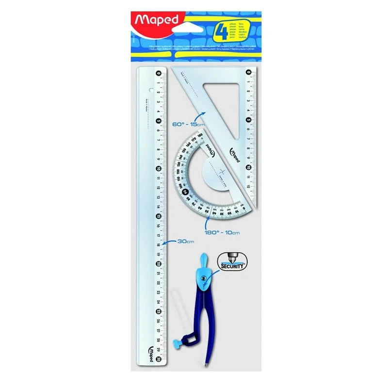 MAPED 899218 4 LÜ PERGELLİ ÇİZİM TAKIMI