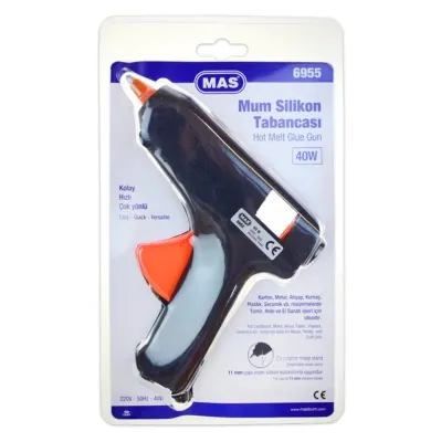 MAS 6955 BÜYÜK SICAK SİLİKON TABANCASI 40 WATT