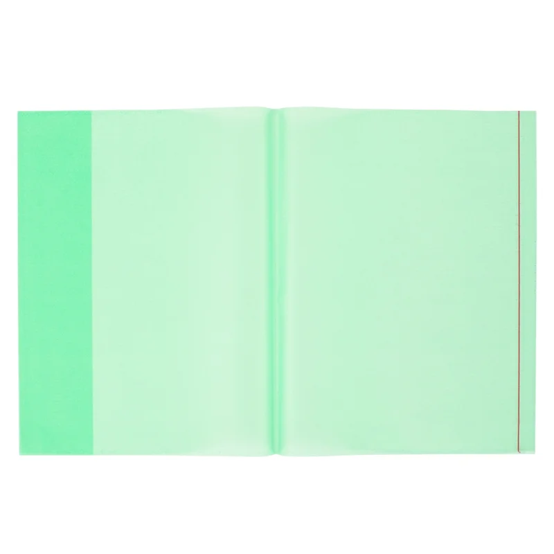 NOKİ A4 HAZIR DEFTER KABI YEŞİL 10 LU 60161-10