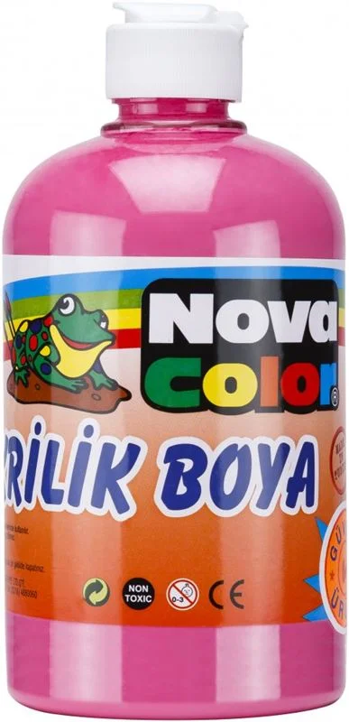 NOVA COLOR AKRİLİK BOYA 500 ml PEMBE NC-390