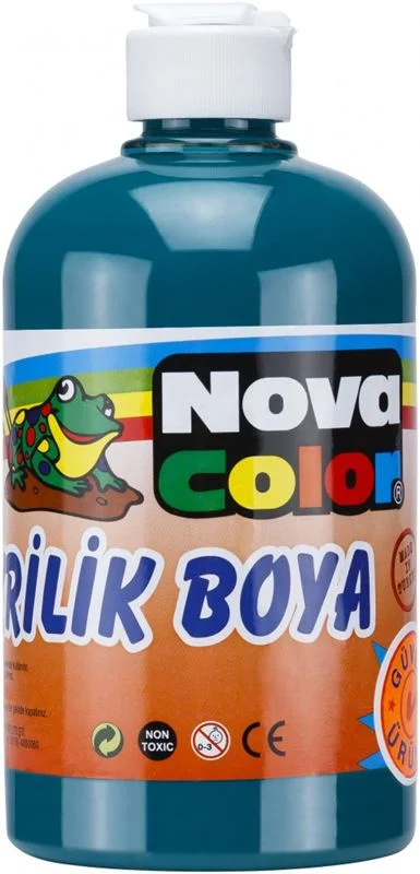 NOVA COLOR AKRİLİK BOYA 500 ml YEŞİL NC-384