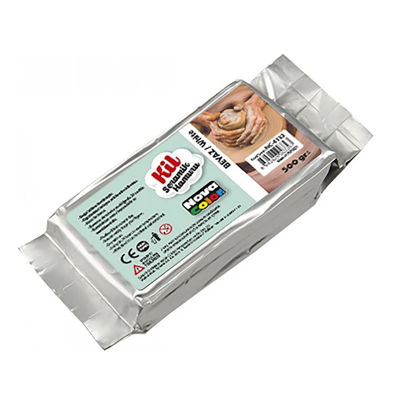 NOVA COLOR KİL BEYAZ 500 gr NC-4133