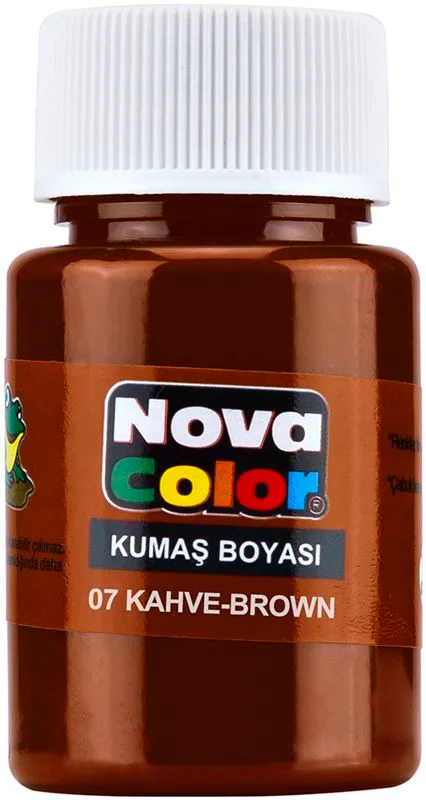 NOVA COLOR KUMAŞ BOYASI KAHVE NC-165