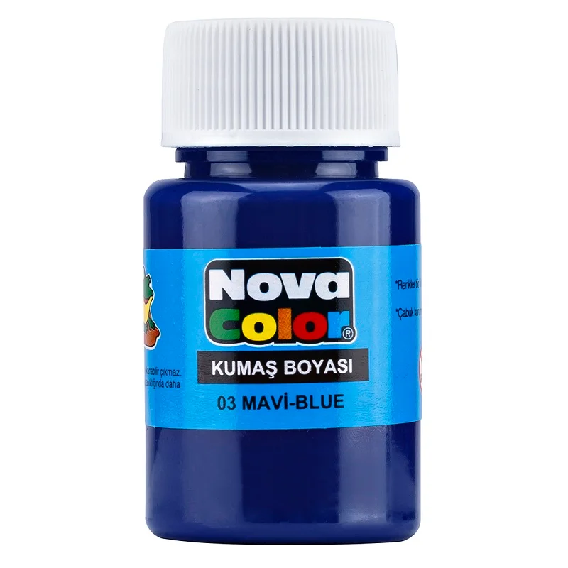 NOVA COLOR KUMAŞ BOYASI MAVİ NC-161