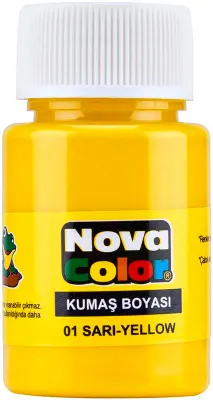NOVA COLOR KUMAŞ BOYASI SARI NC-159