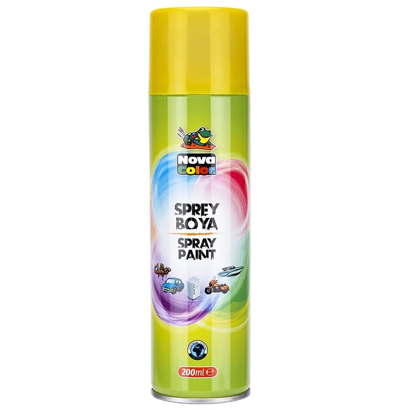 NOVA COLOR SPREY BOYA SARI NC-800