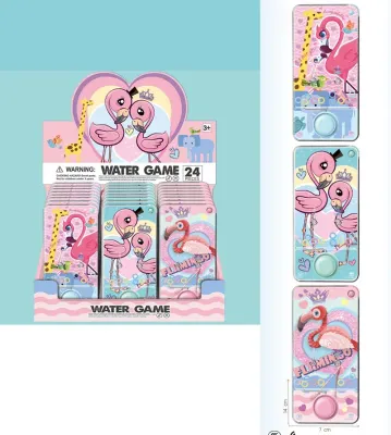 OLLY 2586X-24 SU OYUNU TRANSPARENT WATER GAME FLAMİNGO