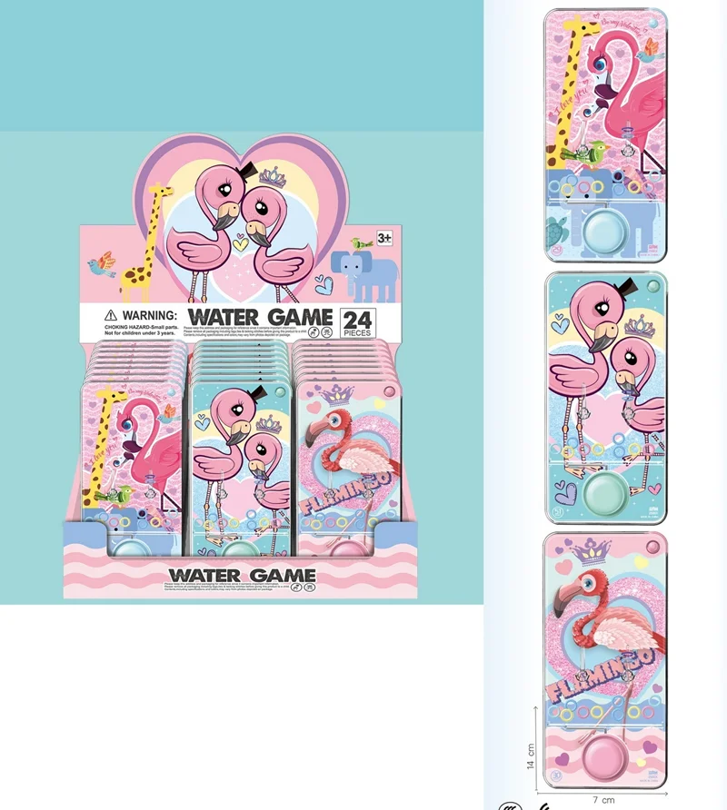 OLLY 2586X-24 SU OYUNU TRANSPARENT WATER GAME FLAMİNGO