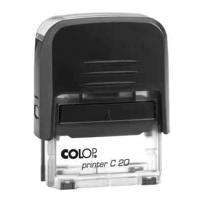COLOP PRINTER C20 SİYAH KASA SİYAH KEÇE - 14X38MM
