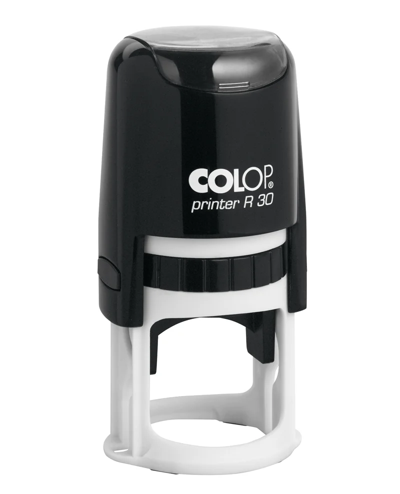 COLOP R30 YUVARLAK SİYAH KASA KURU KEÇE - 30MM