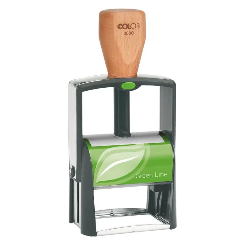 COLOP 2600 GREEN LINE KAŞE MAVİ KEÇE