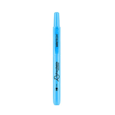 WRITECH W-805S BASMALI FOSFORLU KALEM PASTEL MAVİ - 12'Lİ KUTU