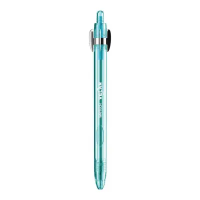WRITECH W-0201 SPACE UP VELAR 0,7MM ŞEFFAF YEŞİL GÖVDE MAVİ JEL KALEM - 12'Lİ KUTU
