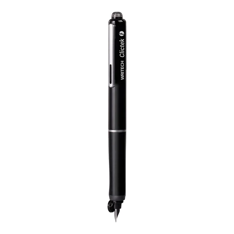 WRITECH W-784 BASMALI DOLMA KALEM SİYAH - BLİSTER