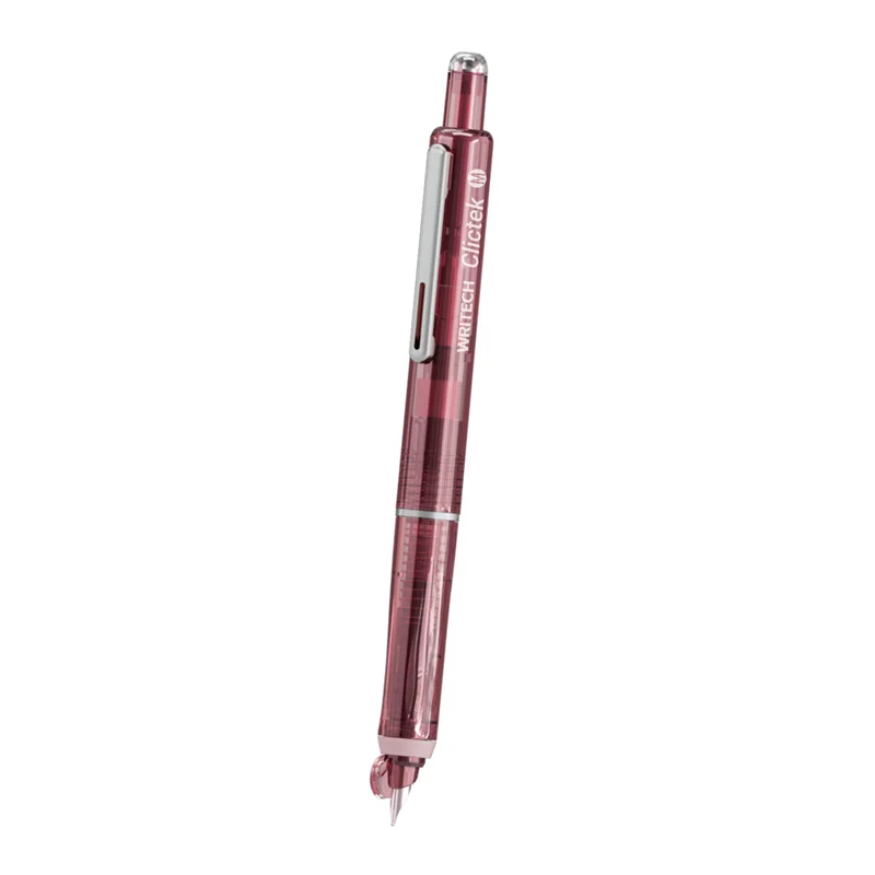 WRITECH W-784M BASMALI DOLMA KALEM KIRMIZI GÖVDE (M TIP) - BLISTER
