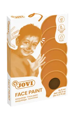 JOVI 171U KREM YÜZ BOYASI 8ML KAHVERENGİ - 6'LI KUTU