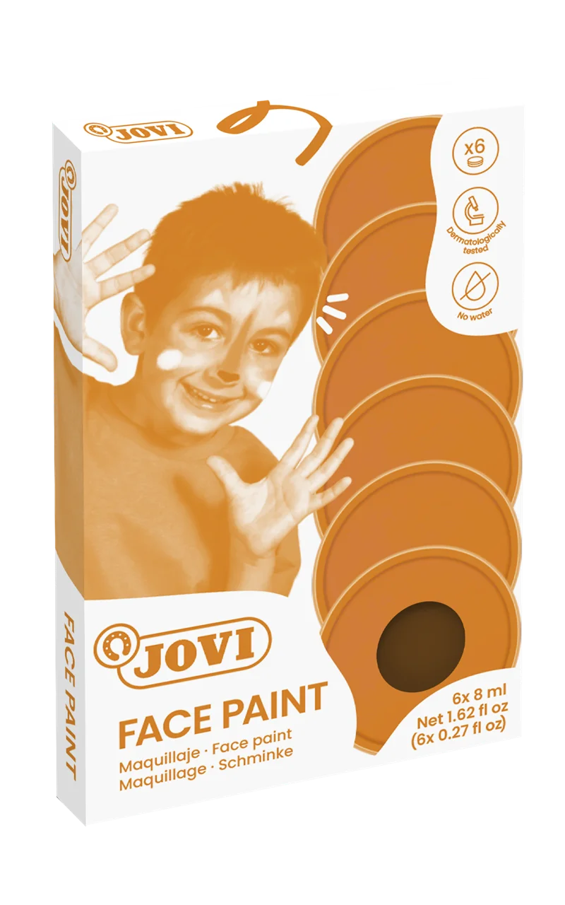 JOVI 171U KREM YÜZ BOYASI 8ML KAHVERENGİ - 6'LI KUTU