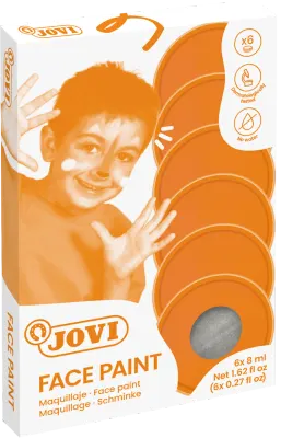 JOVI 171U KREM YÜZ BOYASI 8ML GÜMÜŞ - 6'LI KUTU