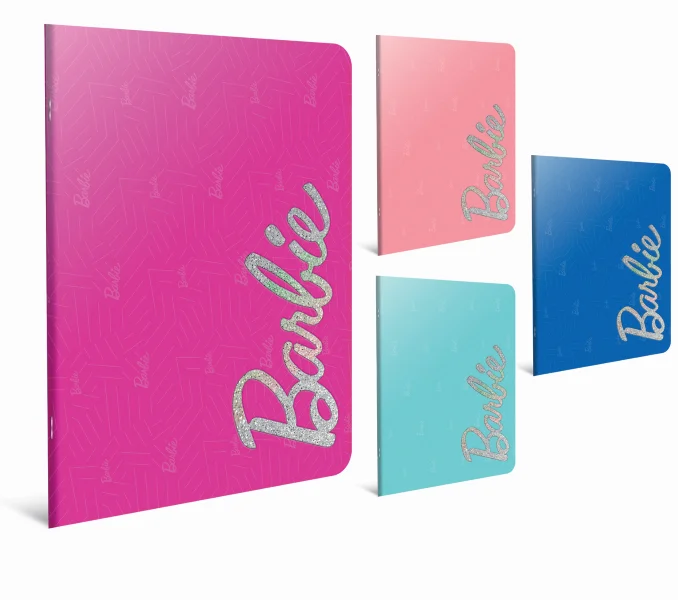 GIPTA DEFTER BARBIE 13x21 TEL DİKİŞ KARTON KAPAK 60 YP. ÇİZGİLİ 6933
