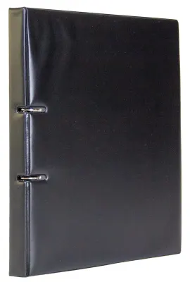 ÖNDER HALKALI DOSYA 2 HALKA PVC RAINBOW COLORS SİYAH 121-03