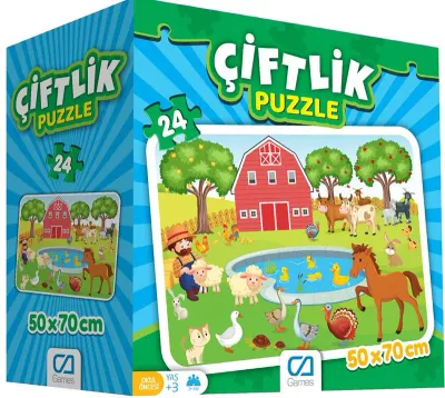 PASİF CA GAMES PUZZLE ÇİFTLİK YER CA.5133