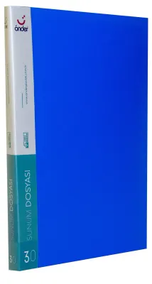 ÖNDER SUNUM DOSYASI PP A4 30 LU MAVİ 1030-1