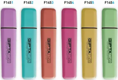 GIPTA FOSFORLU KALEM PASTEL EFLATUN F1451