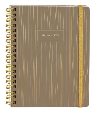 VJ DEFTER SERT KAPAK SPİRALLİ 17x24 Cm. 90 Gr. 96 YP. KARELİ 123-0080